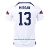 Camiseta de fútbol Estados Unidos MORGAN 13 Primera Equipación Mundial 2022 - Hombre